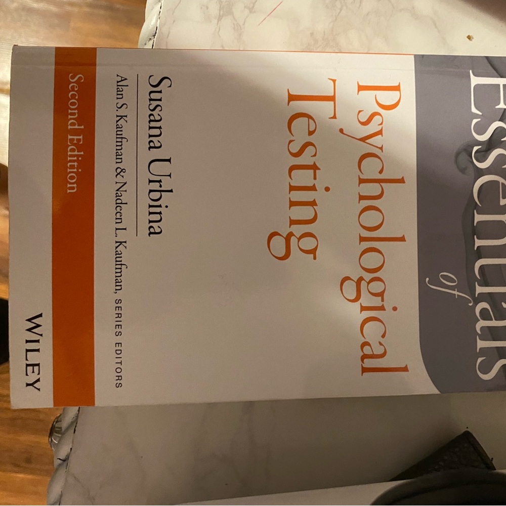 Essentials of psychological testing second edition
